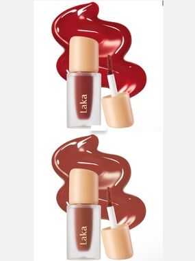 (2) Fruity Glam Tint Hydrating Lip Stain Minis - 104 + 108